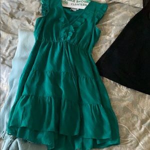 Green dress